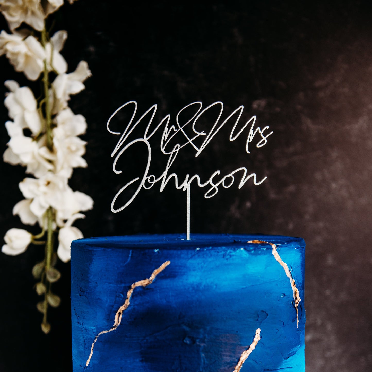script silver wood wedding cake topper custom cake toppers wedding personalized birthday acrylic cake modern last name decor minimalist cake topper custom rustic rustic wedding mr mrs cake topper caketopper personalized topper topper candy bar