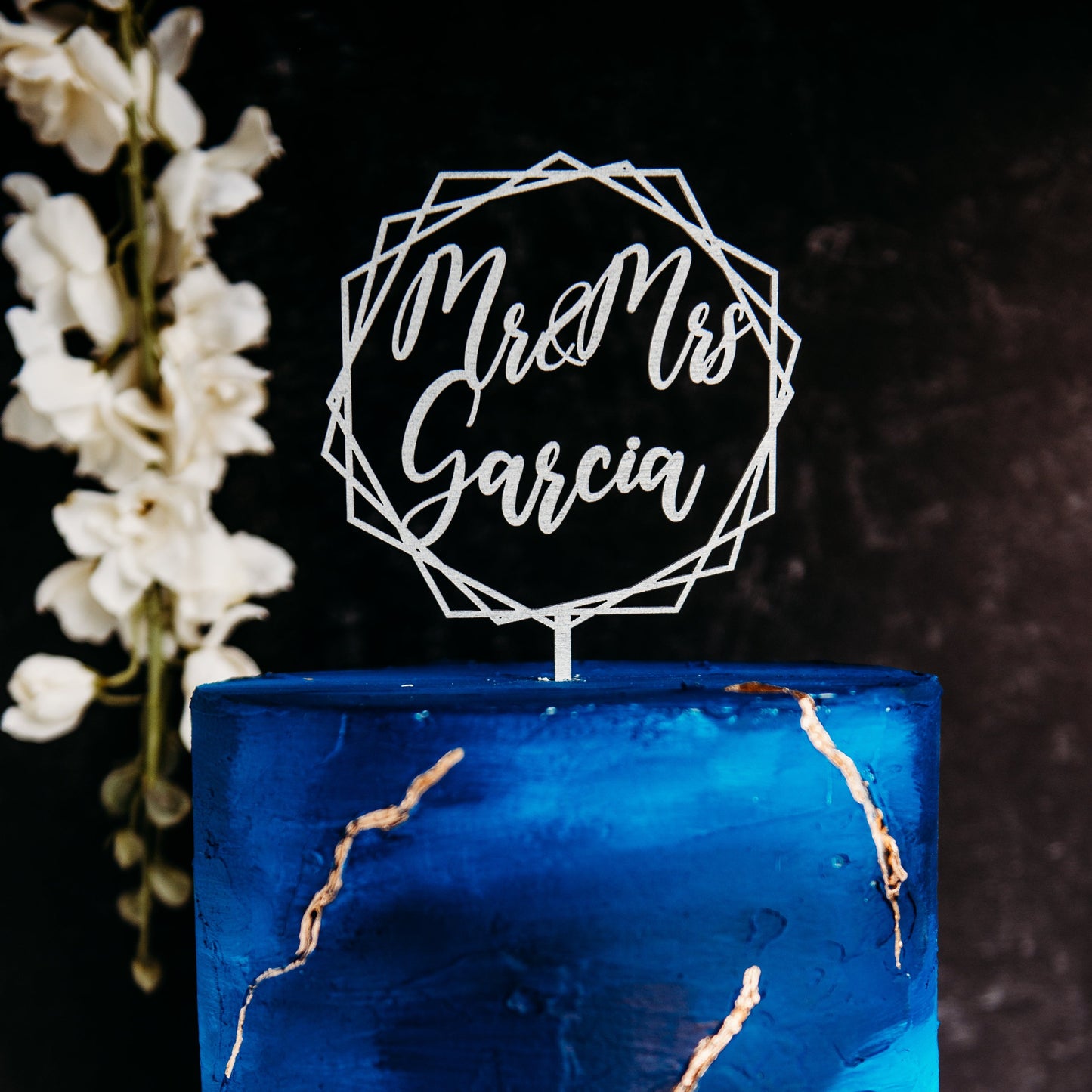 geometric silver wood acrylic wedding cake topper custom cake toppers wedding personalized birthday acrylic cake modern last name decor minimalist cake topper custom rustic rustic wedding mr mrs cake caketopper personalized last name candy bar