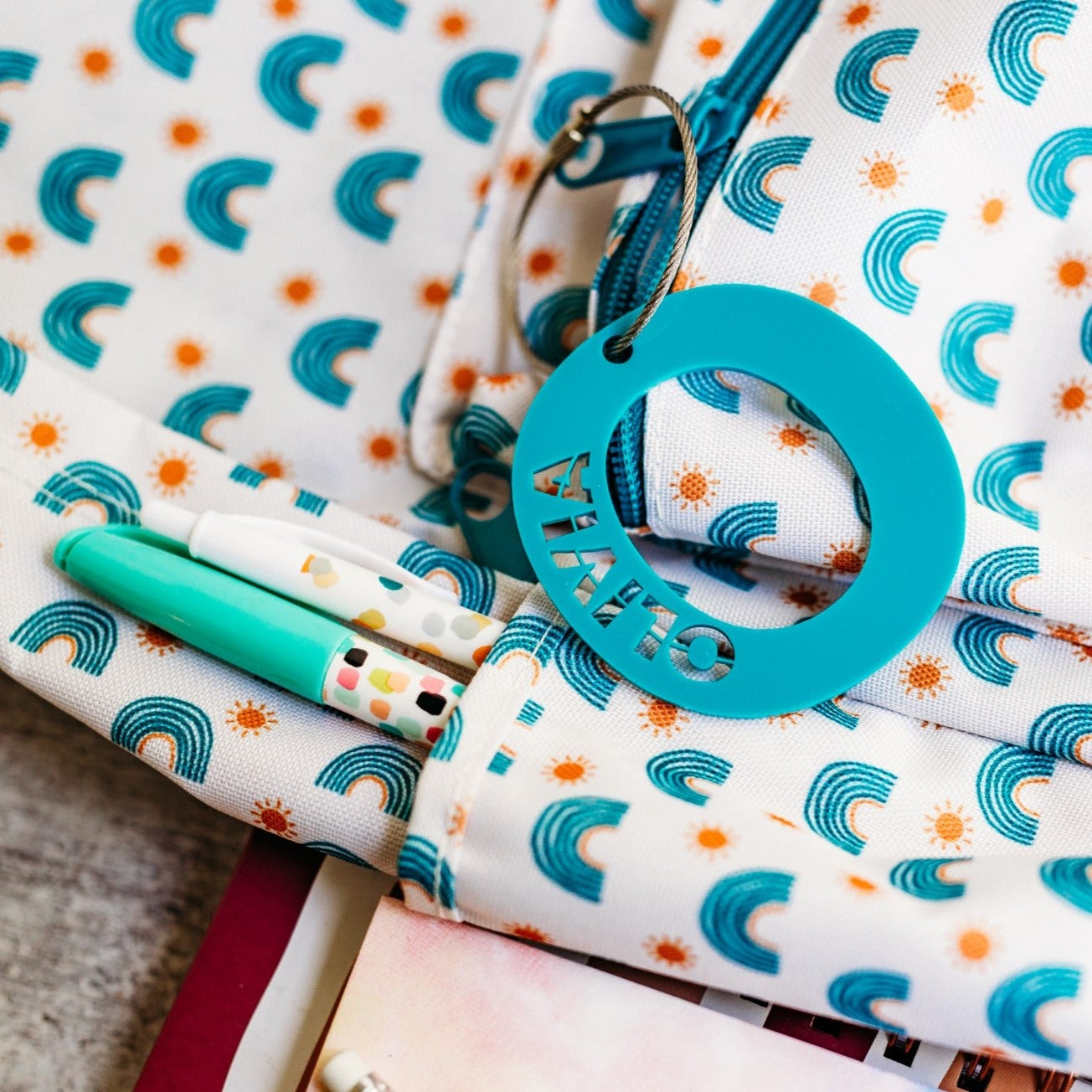 turquoise luggage tag acrylic bag tag backpack name tag backpack tag luggage personalized custom luggage tag luggage tags school bag tag acrylic name tag name tags for bags school bag charm custom sport bag tag keychain acrylic letter