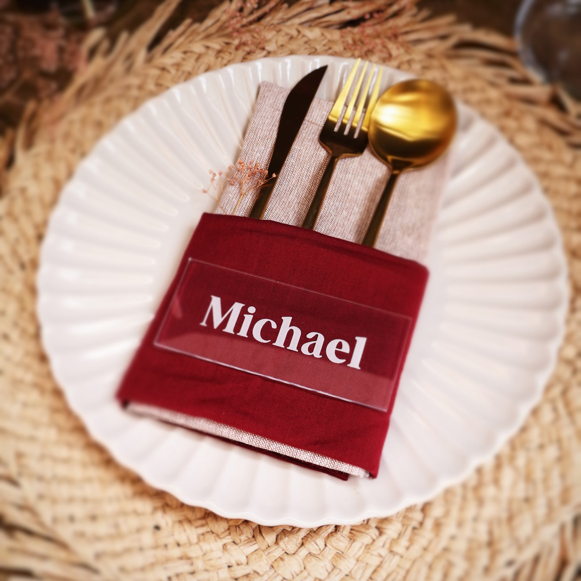 rectangle clear acrylic name plate name cards wedding place cards place setting wood name card napkin half circle tag acrylic name tags round tags rustic wedding wooden wedding decor wedding place cards Wedding decoration Wedding place card