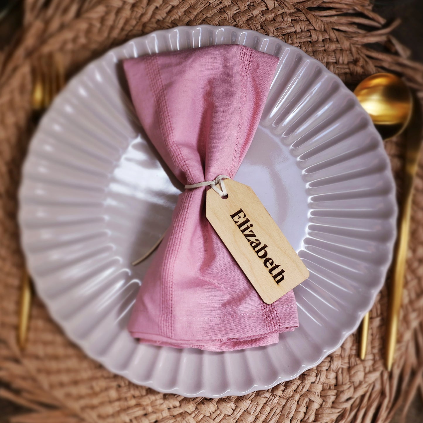 gift tag with string engraved raw wood name tags place cards wooden names name place cards laser cut names name tags for wedding wood name card wedding name tags