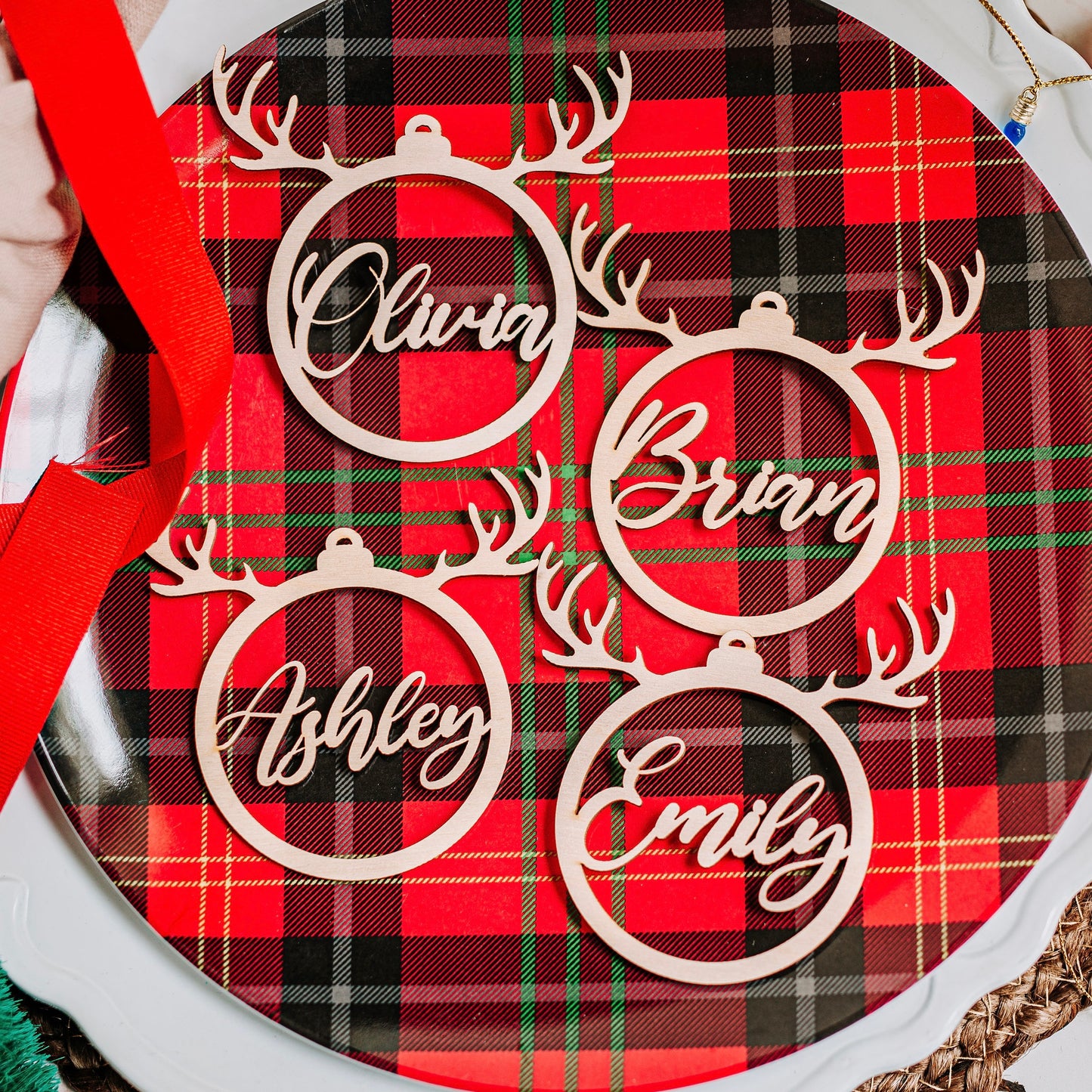 raw wood stocking tags reindeer, stocking name tags, name ornament christmas, christmas place cards, name ornament, christmas name tags, christmas stocking name tags, christmas stocking tags christmas table decor christmas stockings tag