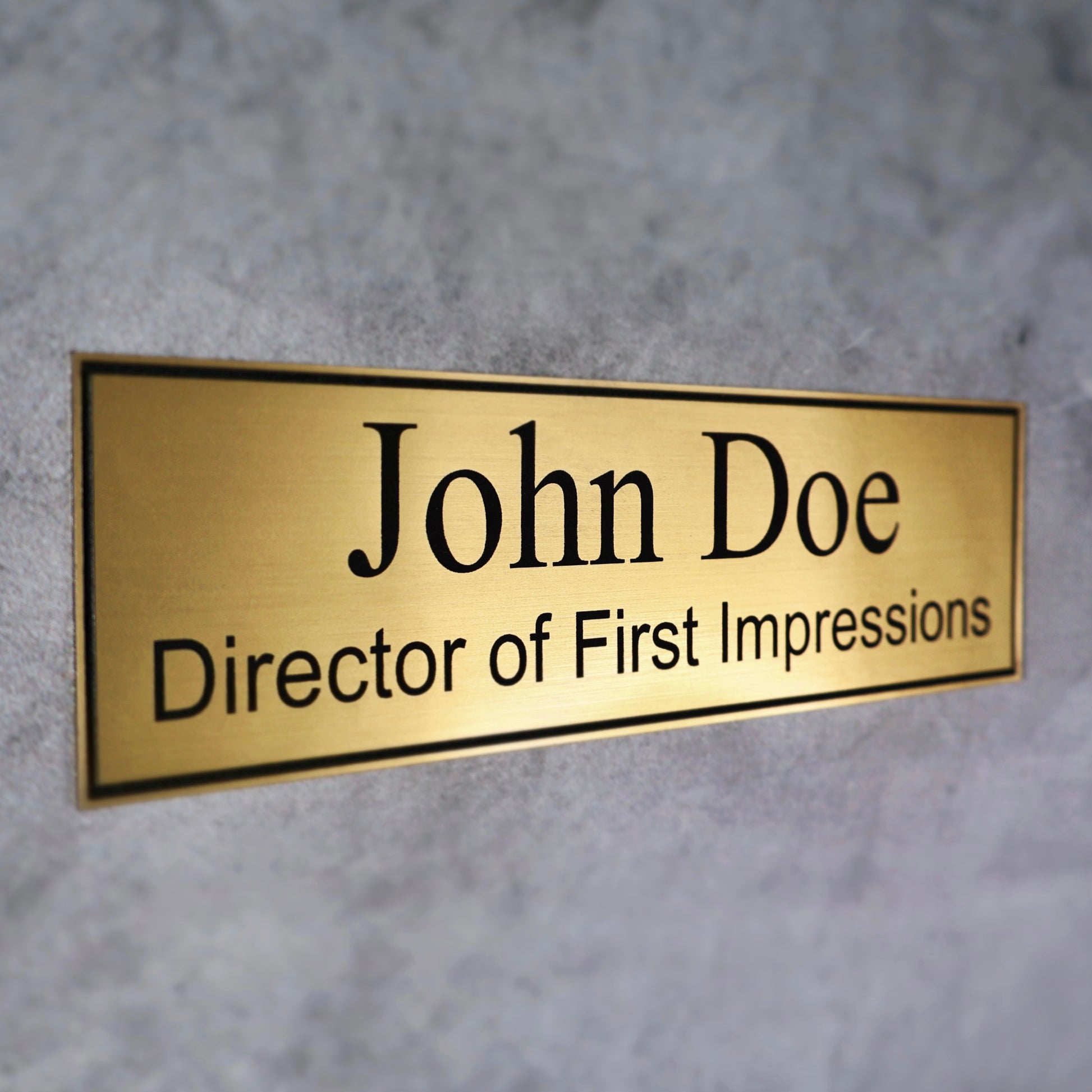 gold wall engraved desk name plate custom tabletop sign personalized wood office plaque company logo plate engraved executive coworker gift office executive plaque new job custom personalized plaque title logo plate wood desk walnut office decor