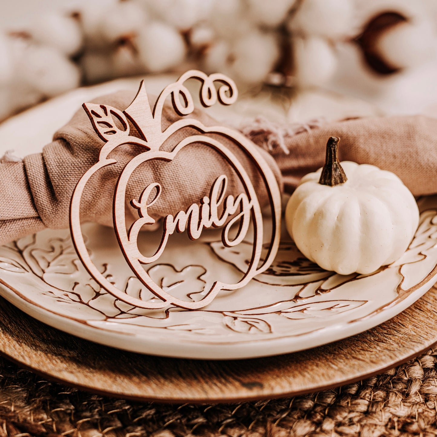 raw wood pumpkin name decor friendsgiving place card thanksgiving table Friendsgiving thanksgiving gift fall wedding decor friendsgiving gifts fall party decor fall seasonal decor pumpkin decor cutout wooden name rustic fall decor thanksgiving favors