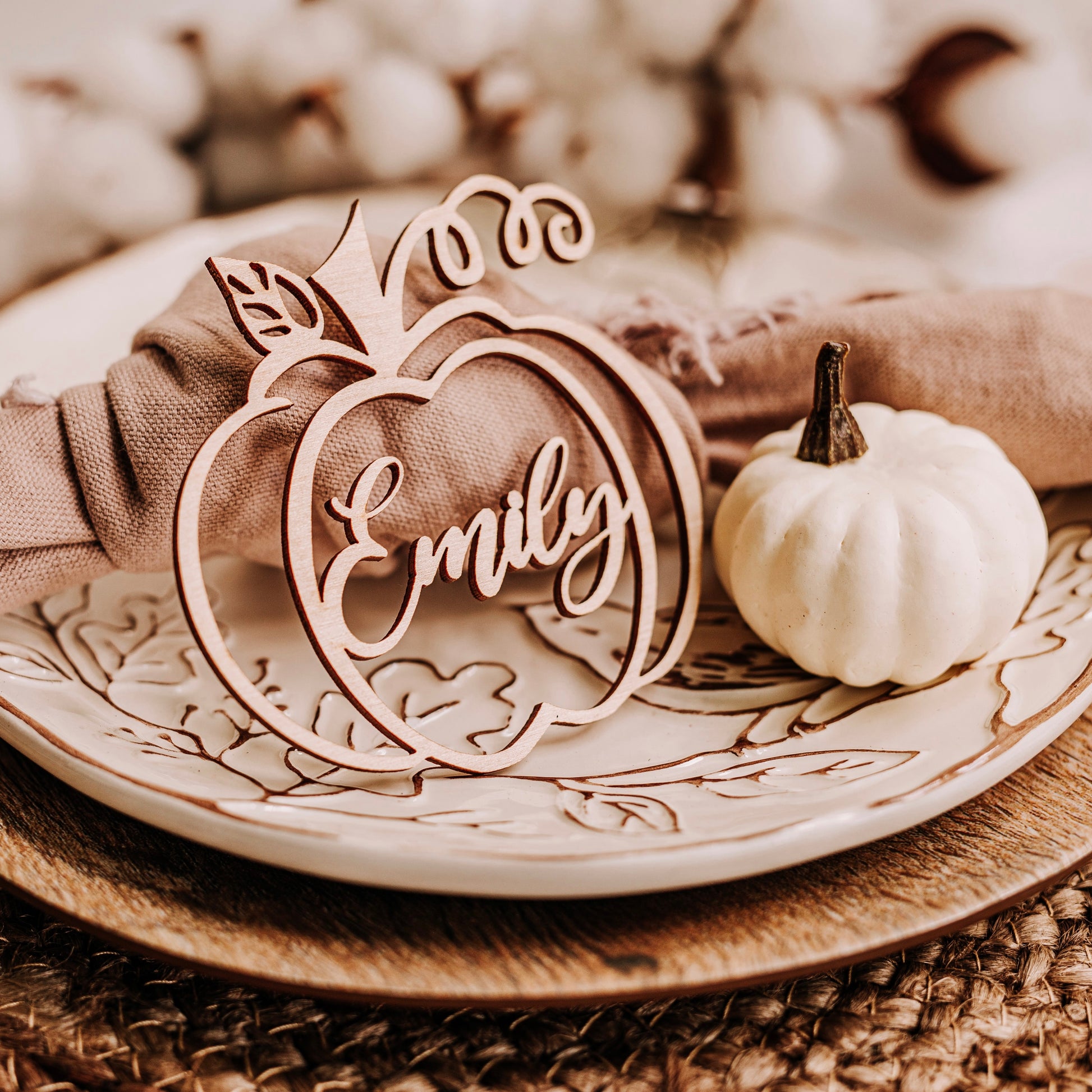 raw wood pumpkin name decor friendsgiving place card thanksgiving table Friendsgiving thanksgiving gift fall wedding decor friendsgiving gifts fall party decor fall seasonal decor pumpkin decor cutout wooden name rustic fall decor thanksgiving favors