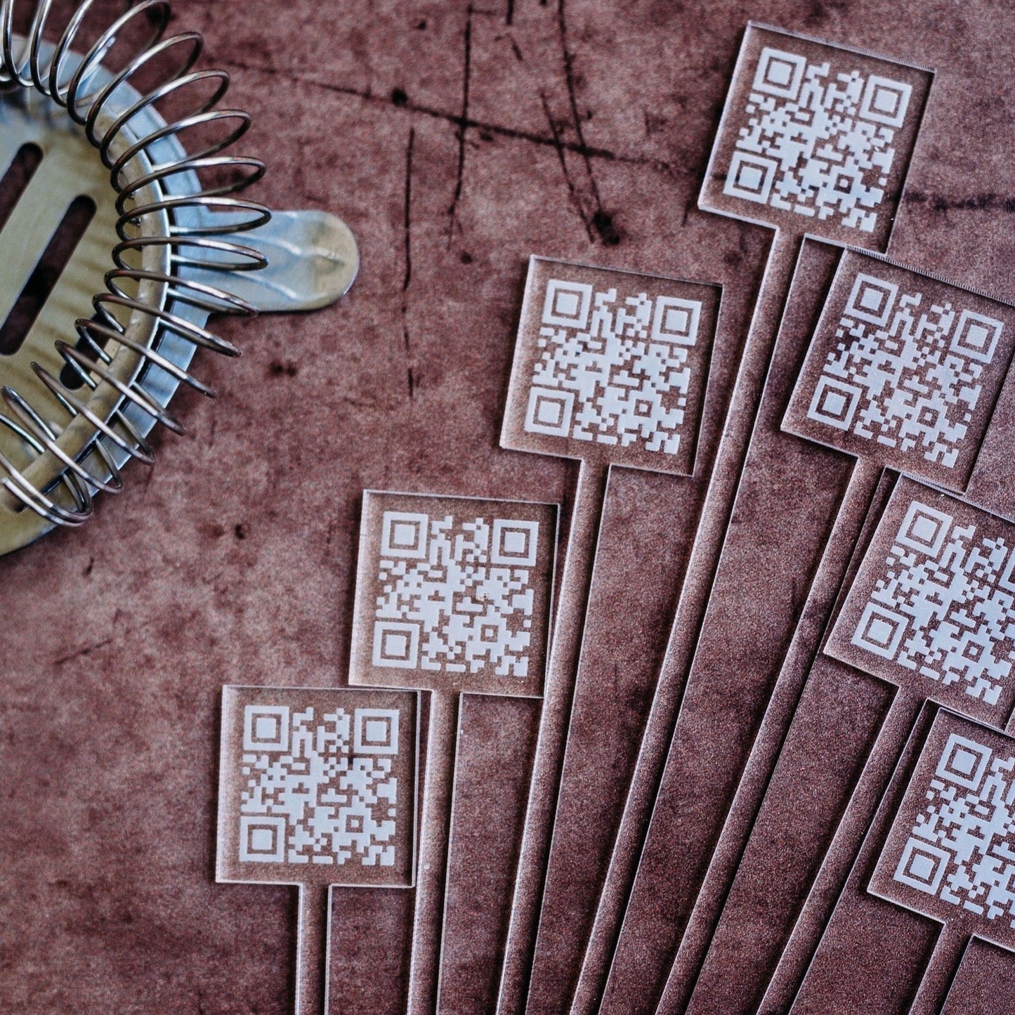 QR Code Acrylic Stirrers - $0.90 each