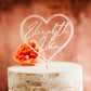 heart shaped white acrylic wedding cake topper custom cake toppers wedding personalized anniversary acrylic cake modern last name decor minimalist custom rustic rustic wedding mr mrs cake topper caketopper personalized last name candy bar