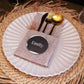 circle silver mirrored acrylic name plate name cards wedding place cards place setting wood name card napkin half circle tag acrylic name tags round tags rustic wedding wooden wedding decor wedding place cards Wedding decoration Wedding place card