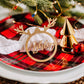 gold wood stocking tags reindeer, stocking name tags, name ornament christmas, christmas place cards, name ornament, christmas name tags, christmas stocking name tags, christmas stocking tags christmas table decor christmas stockings tag