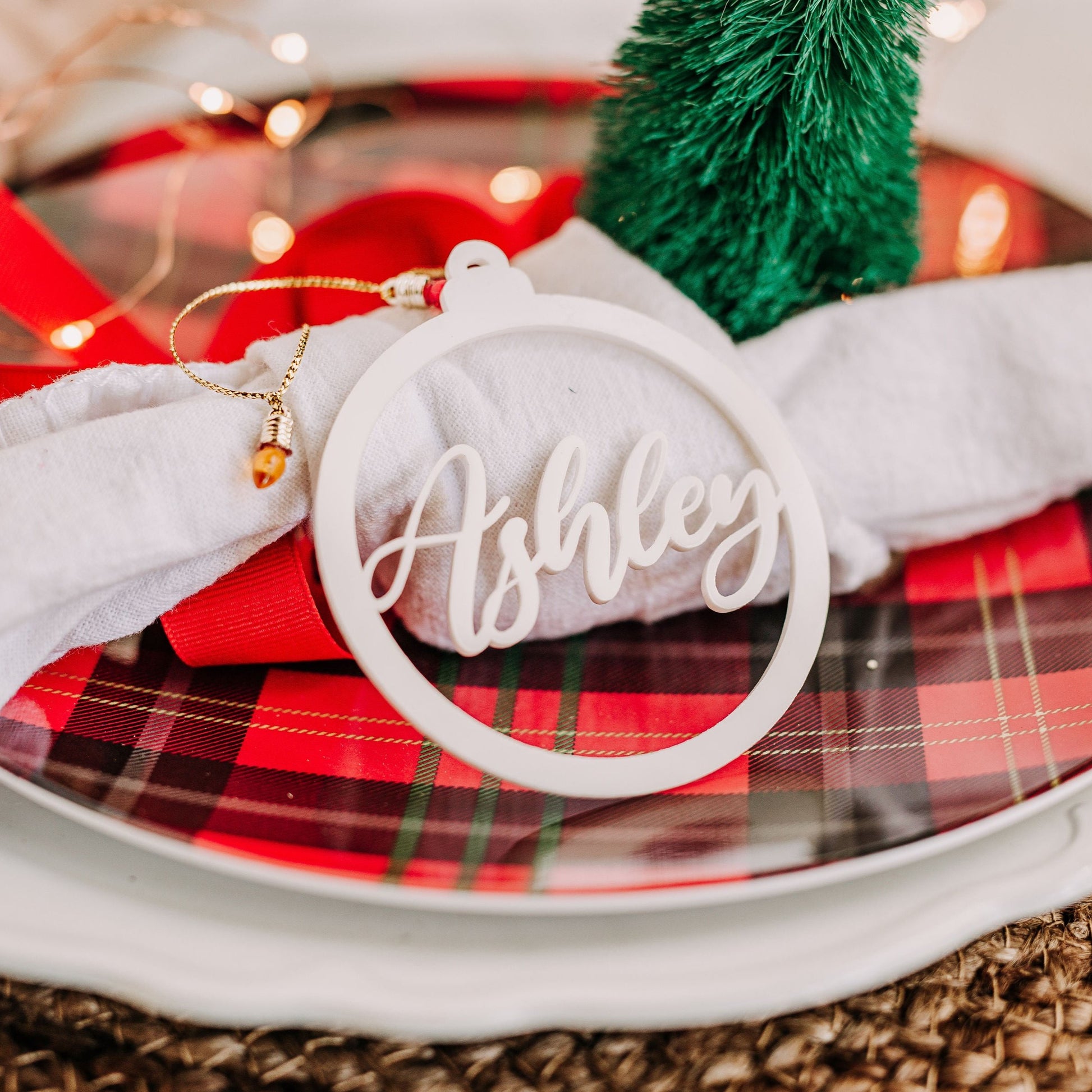 white acrylic stocking tags ornament, stocking name tags, name ornament christmas, christmas place cards, name ornament, christmas name tags, christmas stocking name tags, christmas stocking tags christmas table decor stockings tag snowflake