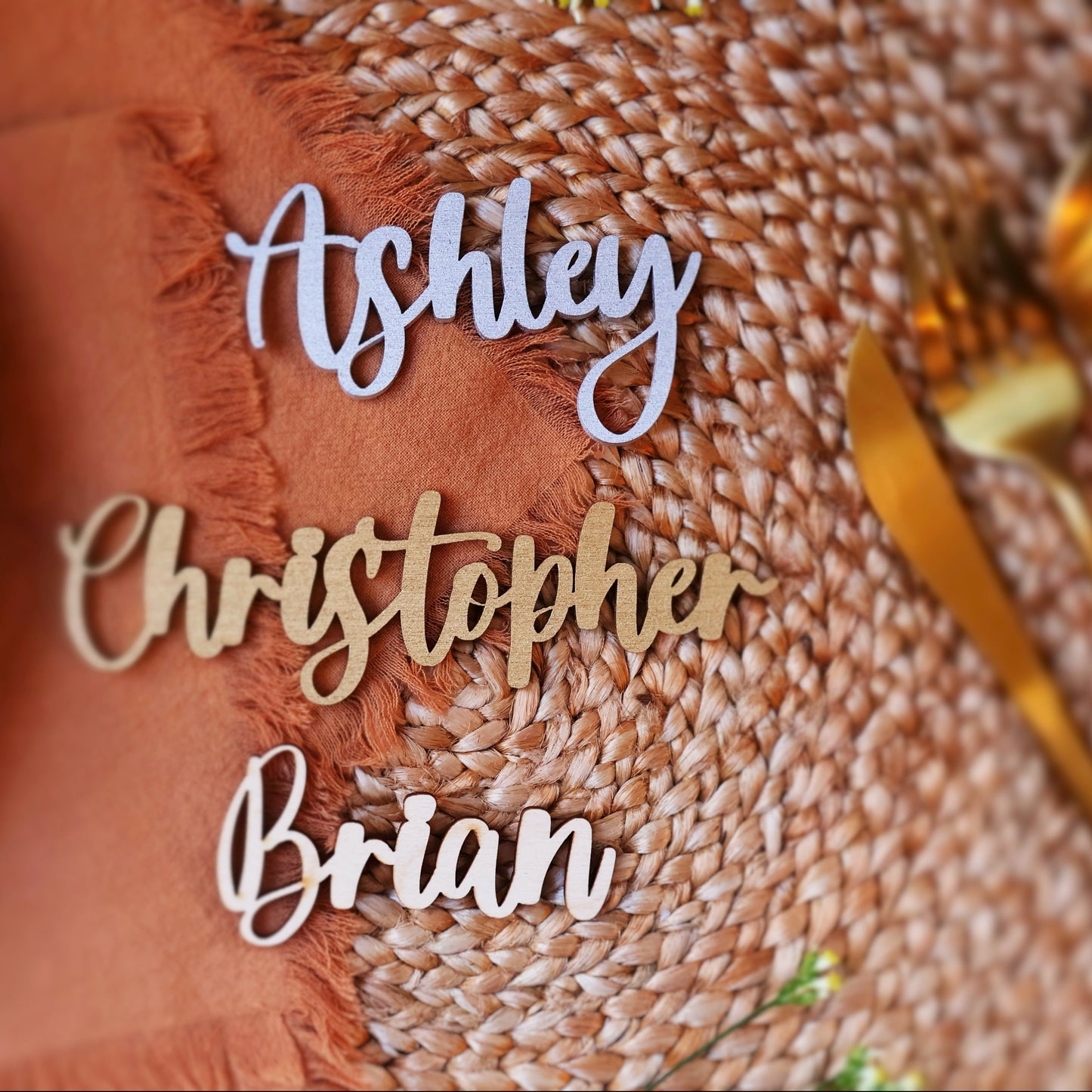 wooden wedding name tags name tags wood name card name place cards name cards wedding name place setting wooden names wedding place cards bachelorette party wedding favors  wedding decor  name plate birthday rehersal dinner bridal shower