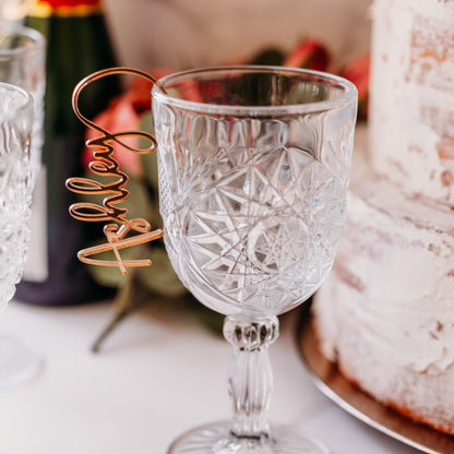 drink tags drink charms gold mirrored acrylic custom drink tags drink tags wedding wine glass charms drink tag wedding seating chart wedding drink tags champagne seating chart seating chart bachelorette party celebration name table number cocktail