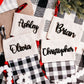 black acrylic stocking tags snowflakes, stocking name tags, name ornament christmas, christmas place cards, name ornament, christmas name tags, christmas stocking name tags, christmas stocking tags, christmas table decor, christmas stockings tag