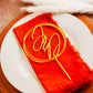 Monogram initials circle gold mirrored acrylic wedding cake topper custom cake toppers wedding personalized acrylic cake modern last name decor minimalist cake topper custom rustic rustic wedding caketopper personalized topper name topper candy bar
