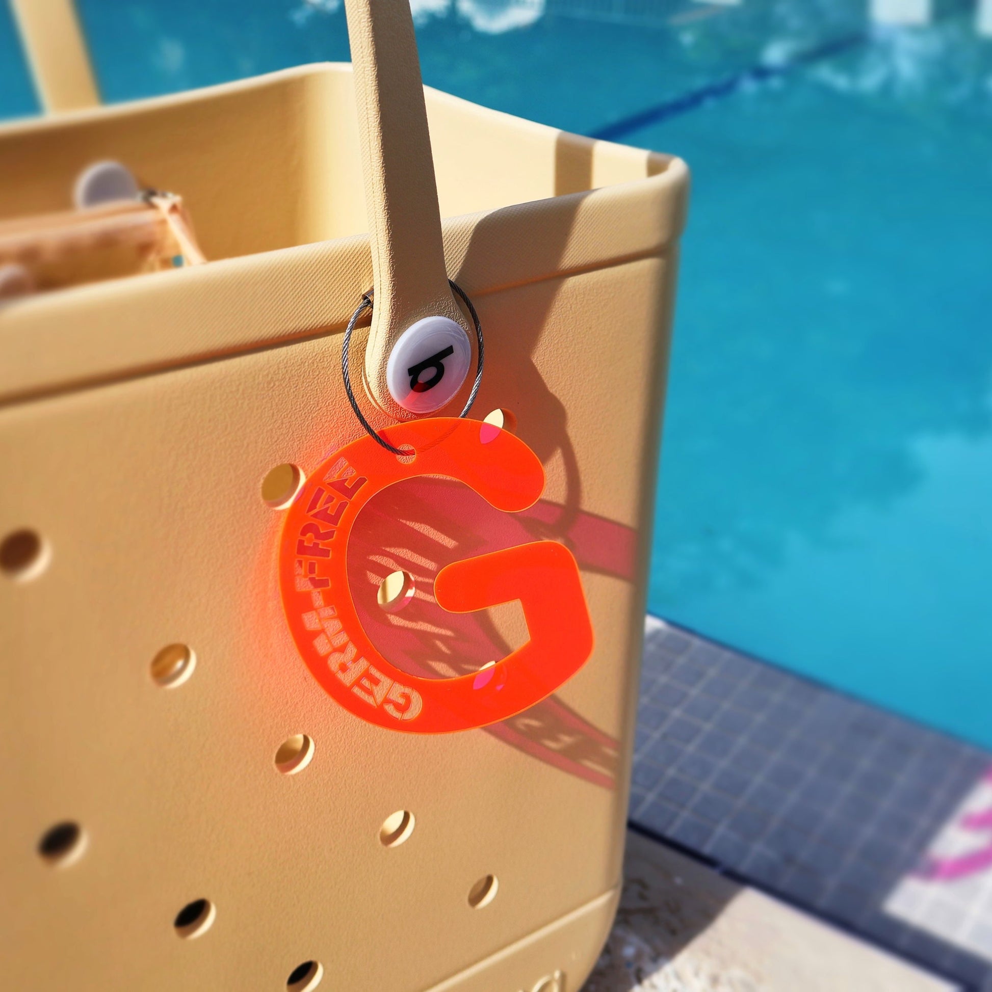 Bogg bag acrylic tag Charm Custom Bag Tassel Beach Tote Charms Personalized Tag Accessories backpack tags diaper sport bag name keychain name keychain for backpack backpack name tag personalized backpack kids accessories bookbag tag