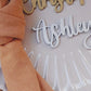 wood acrylic wedding name tags name tags wood name card name place cards name cards wedding name place setting wooden names wedding place cards bachelorette party wedding favors  wedding decor wooden name plate birthday rehearsal dinner bridal shower