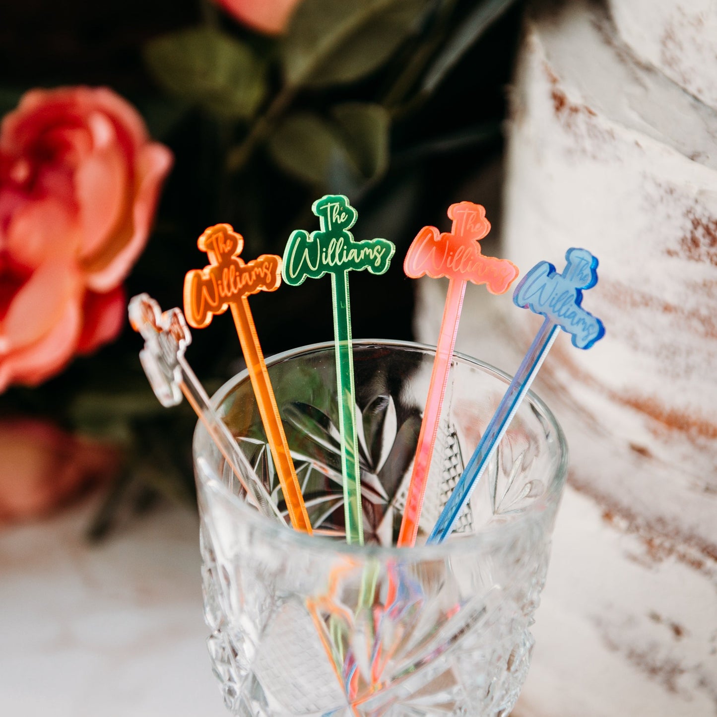 Personalized Acrylic Stirrers - $1.24 each