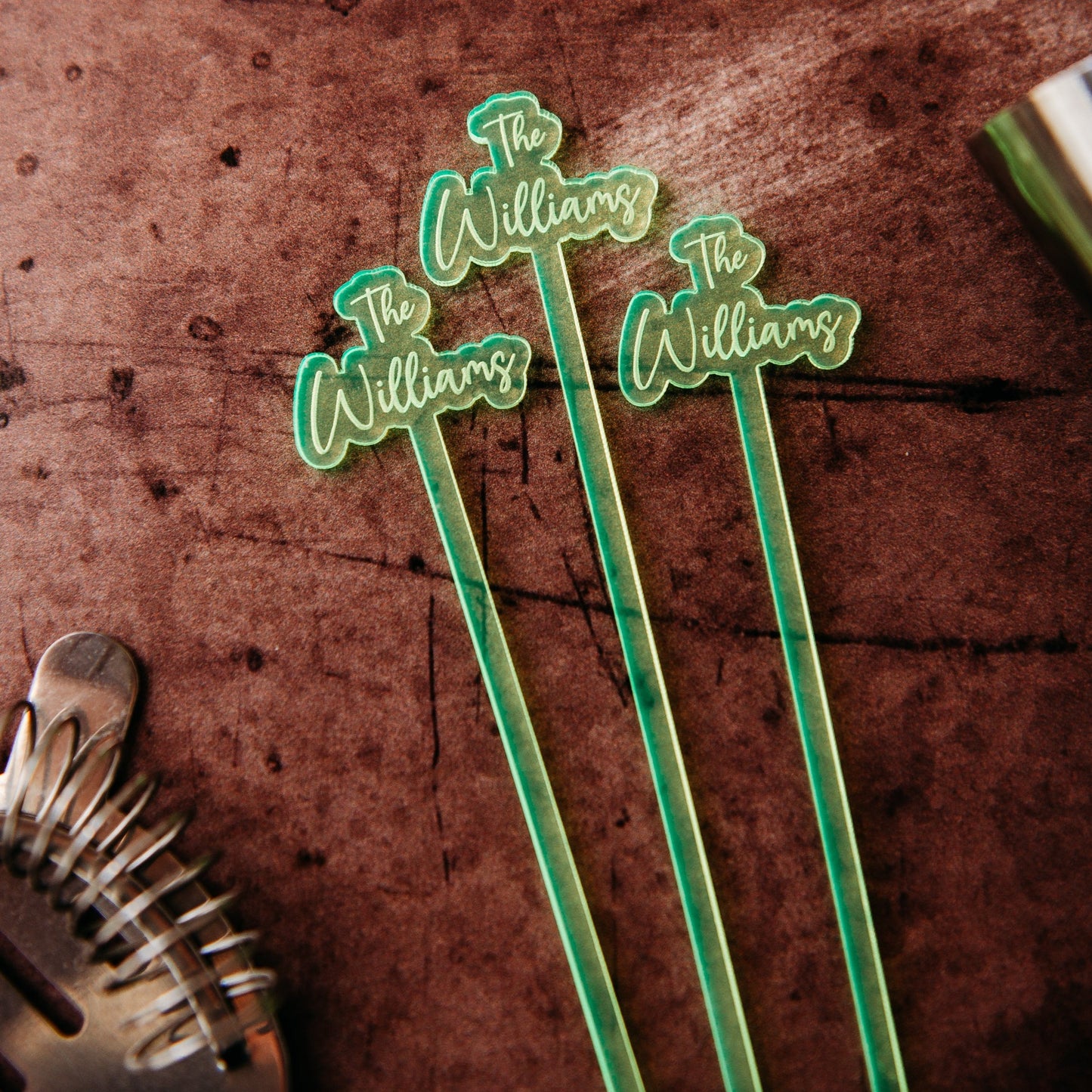 Personalized Acrylic Stirrers - $1.24 each