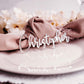 Name Tag - Gold Acrylic