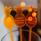 Pineapple Acrylic Stirrers - $0.90 each